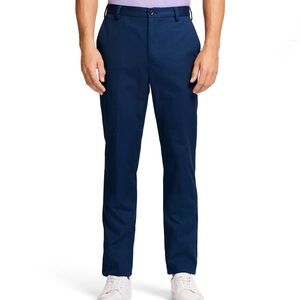 Izod American Chino Straight Leg Navy Blue Pants Men’s 36W 32L